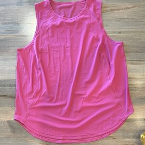 Lululemon Hot Pink Performance Tank Top